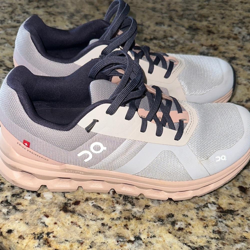 On Running Women's Sneakers - White and Pink